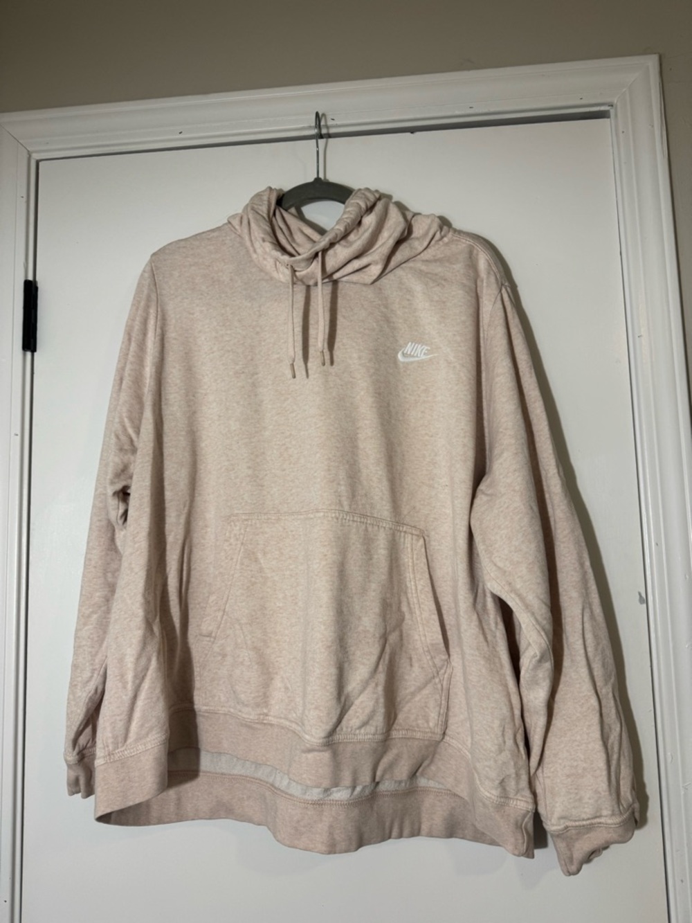 Nike Light Pink Lightweight Pullover Hoodie Sweatshirt